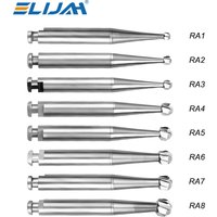 ELIJAH RA Round Dental Tungsten Carbide Burs Low Speed Contra-Angle Handpiece Drill for Caries Removal Professional Dentist Tool