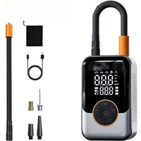 AliExpress ANJI Wireless Car Tire Inflator Portable Air Pump 3000mAh Rechargeable Battery Mini Tyre Inflator for Sedan Motorcycle Bicycle