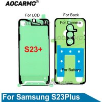 Aocarmo Front Screen LCD Adhesive Back Rear Cover Waterproof Sticker Glue For Samsung Galaxy S23Plus S23+ Replacement