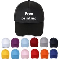 Customize Adult Men's Caps Top Quality Embroidered Baseball For Men Golf Hats Custom Logo Tennis Women Printed Peaked Cap