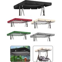 1set Multi-color Outdoor Swing Chair Awning Garden Waterproof Swing Canopy Roof Covers Outdoor Garden Courtyard Swing Sunshades