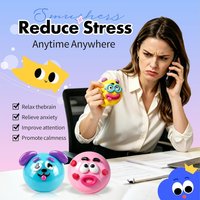 NEW 2026 Smushers DIY Squishy Curiosities Dog Face Swap Squishy Toy Soft Moldable Cute Slow Rise Squeeze Toy Relaxing Sensory