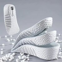 Unisex Internal Height Increasing Insole Anti Slip Breathable and Sweat Absorbing Cushioning Insole Suitable for Various Shoes