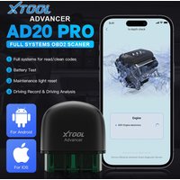 XTOOL OBD2 Scanner AD20PRO Bluetooth OBDII Code Reader Full System Diagnostic Tool Battery Test Oil Reset Software Free Update
