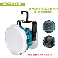 24W Przenośne światło ostrzegawcze LED Światło robocze Oświetlenie zewnętrzne do elektronarzędzi Makita 14.4V 18V 20V Lampa LED z baterią litową