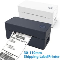 Newest Mini Bluetooth Thermal Label Printer 4X6 inch Small Shipping Label Printer Compatible with iPhone Android Mac Window
