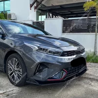 Front Bumper Lip Splitter Diffuser for Hyundai Cerato Kia K3 Forte GT Facelift 2021-2024 Spoiler Body Kit Accessories Gloss ABS