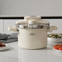 6L Enamel Pressure Cooker Multifunctional Pressure-Limited Explosion-proof Pressure Cooker Stainless Steel Kitchen Pressure Pot