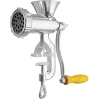 Küche Werkzeuge Manuelle Tisch Montieren Schweinefleisch Fleischwolf Wurst Stuffer Fleischwolf Wurst Maker Hand Betrieben Pumpe Kern Hausgemachte Patt