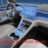 For BYD SEAL U DMI 2025 2024 2023 Accessories interior film transparent TPU Gear Panel Center Console PPF Protection Sticker