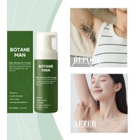 Quick Gentle Fast-Acting Natural Moisturizing Aloe Vera Hair Removal Cream Mousse for Men Face Body Intimate Areas
