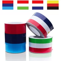 Car Sticker Color Side Hood Motorsport Vinyl Decal Sticker Strip Bumper Engine Cover For Three color national flag sticker