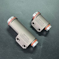 Tactical Light Body Flashlight Accessories Helmet Lamp Aluminum Mount 18650 18350 Series Scout Light with Right Screw Hole
