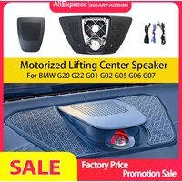 LED Motorized Lifting Center Speaker Ambient light For BMW G20 G22 G08 G01 X3 G02 X4 G05 X5 G06 X6 G07 X7 Glow Horn Audio Cover