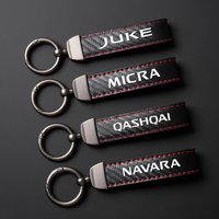 Car Keychain Accessories For Nissan Qashqai Juke Micra Leaf Pathfinder 370Z Kicks Navara Nv200 Serena 350Z Elgrand Versa Armada