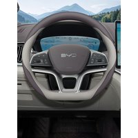 Leather Car Steering Wheel Cover For BYD Seal U DM-i byd Sealion 6 shark 6 2024 2025 Auto interior BYD Sealion 6 Accessories