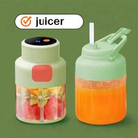 Portable Wireless Juicing Cup Fresh Juice Portable Blender Rechargeable USB Multifunctional Electric Large Capacity Juicing Cup