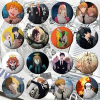 Anime C-Chainsaw-ManS Badge Pins For Friend, Backpack, Clothing, Collectible Accessories, Jewelry Gift