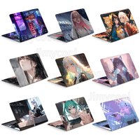 DIY Anime Cover Laptop Stickers Vinly Skin 15-15.6inch Decorate Decal Sticker for Macbook/Lenovo/HP/Asus/Dell/Acer Accessories