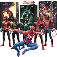 ZD Toy Iron Spider Man Advanced suit legends No Way Home Peter Parker Gold Black Red Model Action Figure Adult Collectible Toy