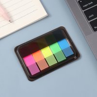100Pcs Page Markers Morandi Sticky Note Tabs Colored Writable And Repositionable Book Flags Tabs Strip Index Tabs