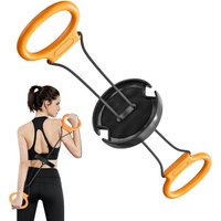 Chest Expander Arm Strength Trainer Muscle Exerciser Adjustable Arm Training Tool for Gym Home Office Dormitory Travel Men