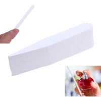 100pcs Pure White Cotton Absorb Water Perfume Test Strips For Testing Fragrances And Essential Oils Fragrance Aromatherapy Paper
