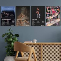 Singer Tate McRae SO CLOSE TO WHAT Poster HD Art Sticky Wall Waterproof Home Living Room Bar Decoration
