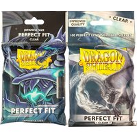 100PCS/LOT Dragon Shield Transparent Card Sleeves Japanese/Standard Size Perfect Fit TCG Cards Protectors