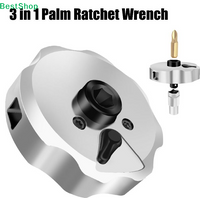 ✈3-in-1 Palm Ratchet Wrench | Multi-Function Portable Wrench & Screwdriver for Quick Repairs