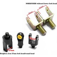 Motorcycle Modify Part Rear Shock 27/30/35mm Widened Lower Fork U Fork End/O Round End Extended Heightening Adapter Converter
