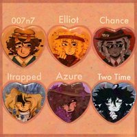 Forsaken Heart Enamel Pins Game Cosplay Accessories, Backpack Lapel Brooch, Gamer‑Partner Gift, Fashion Clothing Decor Badge