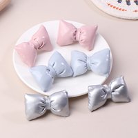 **1Pair Multiple Colors Bow Shoe Accessories Fashion Shoe Charms All-match Vintage Shoe Buckle Decorations Cute Bowtie
