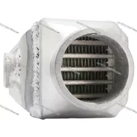 High Performance Bar Plate Water To Air Intercooler With 2.5 Inch Air Port 1 2 Inch NPT Water Inlet Outlet