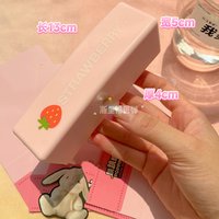 Cute Strawberry Stick Slow Rising Squishy Toy Soft Squeeze Stress Relief Toy Home Decor Party Squishies Sensory Gift Kids Adults