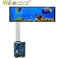Wisecoco 7.9 Inch Stretched Bar LCD Display 400*1280 Wide Screen Raspberry Pi 4 Aida 64 PC Secondary LCD Display