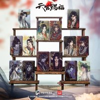 Heaven Official's Blessing Comic Official Merch Zhu Lian Ying Jun Series Square Tinplate Badges Hua Cheng, Xie Lian