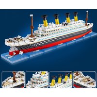 Titanic Micro Mini Brick Building Kit-3D Model Toys Set,Perfect Gift for Friends Who Love Historical Models Unique Home Decor