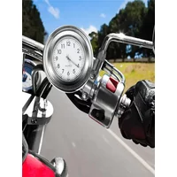 AliExpress NONE ZHIYU Aluminum Quartz Watch Luminous Clock Mount for Motorcycle Scooter Bicycle Handlebar Waterproof Time Display Universal