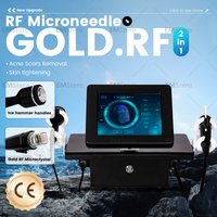 RF microneedle machine/2-in-1 fractional microneedle/cold hammer/skin tightening facial lift - hydrotherapy equipment/Morpheus8