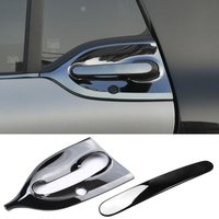 Autocollants pour poignée de porte extérieure de voiture en acier inoxydable, accessoires pour Smart 453 Fortwo, housses de protection anti-rayures pour bol de porte automobile