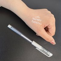 White Surgical Skin Tattoo Marker Pencil for Microblading Tattoo Permanent Make Up Supplies Eyebrow Marker Pen Lip PMU Tool