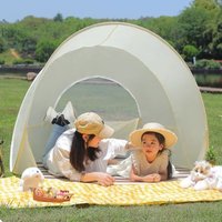 Waterproof Automatic Pop Up Camping Tent for 2-4 People UV Protection Sunshade Tent Instant Setup Picnic Tent Outdoor