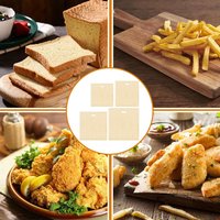 4Pcs/Set Reusable Toaster Bag Nonstick Bread Bag Heatresistant Sandwich Baking Bag Cookies Pocket Toastie Bag Baking Accessories