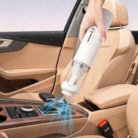 CENRR Wireless Car Vacuum Cleaner with Motor Handheld Vacuum Portable Cordless Compressed Air Duster for Car Home Office Pet