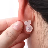 Practical Large Earring Backings Convenient Ear Lifters Acrylic Stopper