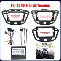 For FORD Transit/Tourneo 2013-2021 Car Radio Fascias Android Stereo Player 2 Din Head Unit Panel Dash Frame Installation Trim