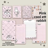 Miffy Rabbit Envelope Letter Cartoon Anime Cute Set Multiple Styles Kawaii Student Diy Birthday Envelope Letter Paper Gift