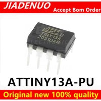 (5pcs)100% New ATTINY13A-PU ATTINY13A PU DIP-8 Chipset