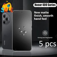 5 PCS Matte Curved Soft Hydrogel Film for Honor 400 Pro Full Cover Clear Screen Protector Not Glass for Honor 400 Lite Film
